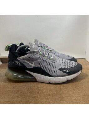 Nike Air Max 270 Men's Size 10 Running Shoes Atmosphere Grey Fresh Mint